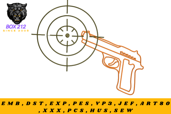 A Bold Pistol Embroidery Design Review for Seasonal Creations