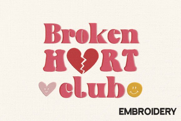 Broken Heart Club Embroidery Design Review