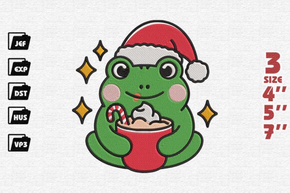 Christmas Frog Wonderland Embroidery Review