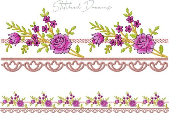 Floral Elegance Embroidery Borders Review
