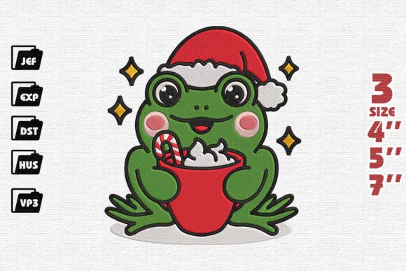 Frog’s Christmas Adventure Embroidery Review