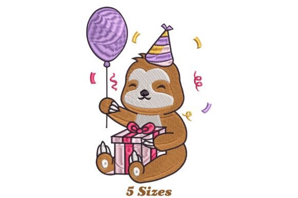 Funny Sloth Embroidery Design Review for Etsy Sellers