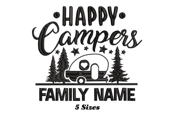 Happy Camper Embroidery Review for Personalized Gift Products