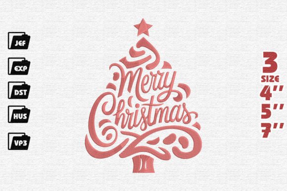 Merry Christmas Ornament Embroidery Review