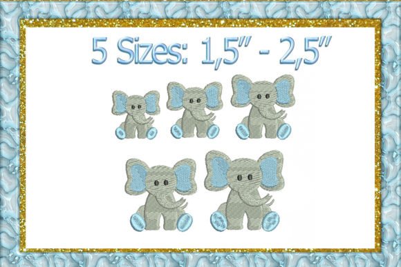 Mini Elephant Embroidery Design Review