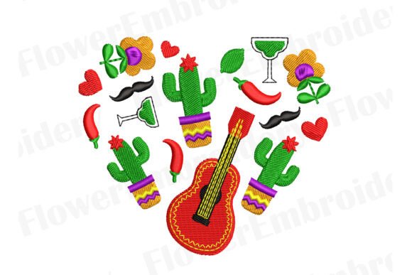 Otomi Machine Embroidery Design: A Bold Statement for Craft Fairs