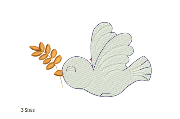 Peace Dove Machine Embroidery Design Review