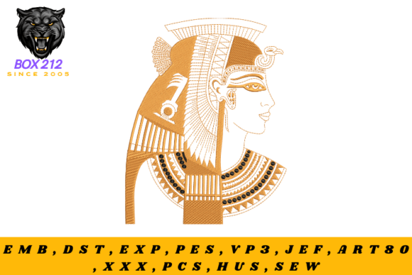 Queen Cleopatra Embroidery Design Review
