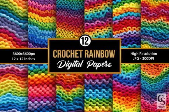 Rainbow Crochet Knit Embroidery Patterns: A Seasonal Design Review