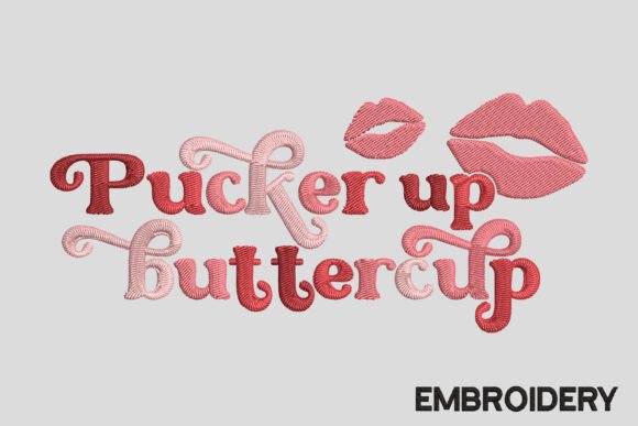 Valentine Pucker Up Butter Embroidery Review for Seasonal Projects